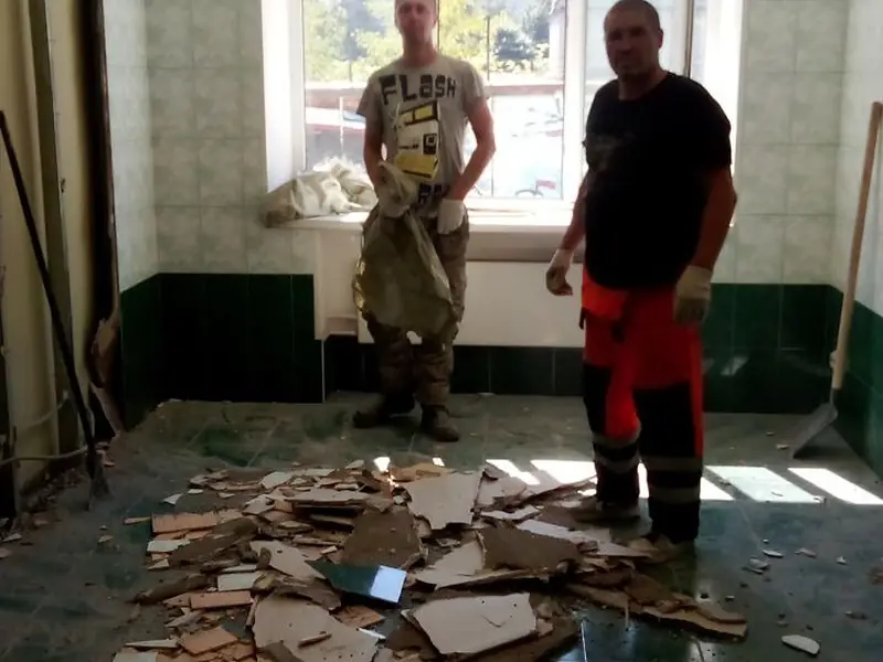 Демонтаж и подготовка
